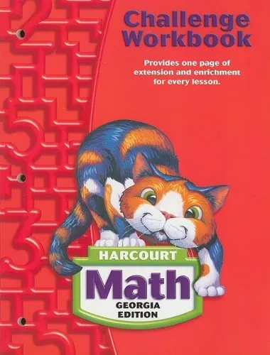 Harcourt School Publishers Math Georgia: Challenge