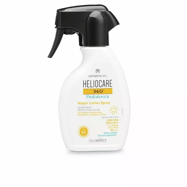 Sonnencreme für Kinder Heliocare Pediatrics Atopische haut Spf 50 250 ml