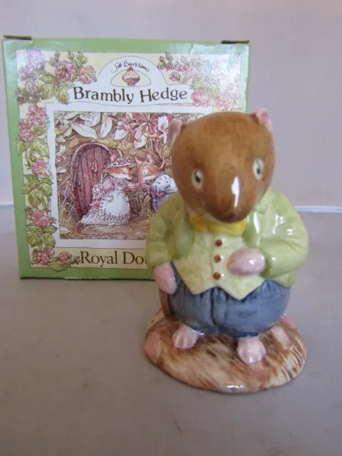 Royal Doulton Brambly Hedge OLD VOLE DBH 13  issued 1985-92 Perfect + Box