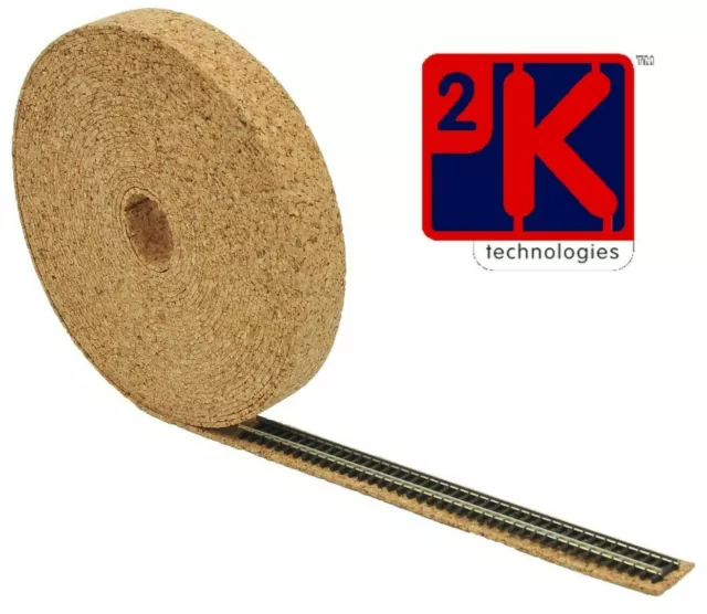 Sughero Pista Sottoposto Rotolo - Scegliere il Tuo Spessore / Oo ,N Gauge E