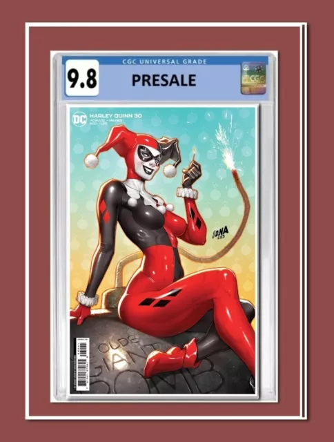 Harley Quinn #30 CGC 9.8 Graded PREORDER David Nakayama 1:25 Incentive Variant