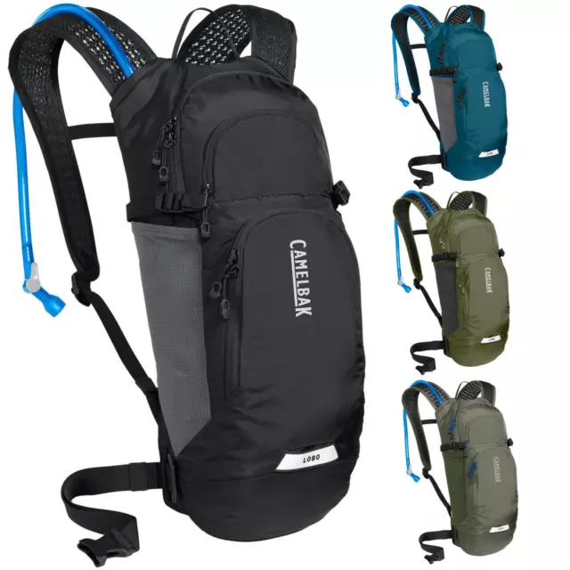 Camelbak Trink Rucksack Lobo 9 6+2 Liter Reservoir Fahrrad Bike MTB Trinksystem