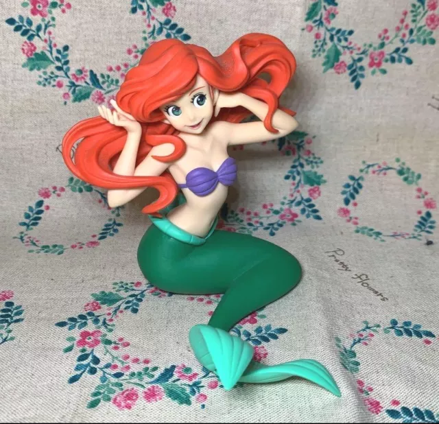 Disney The Little Mermaid Ariel Figure Banpresto Crystalux Anime Doll Rare NM