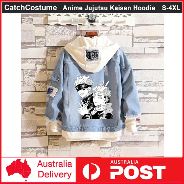 Anime Gojo Satoru Hoodie - Jujutsu Kaisen Cosplay Sweatshirt Erwachsene