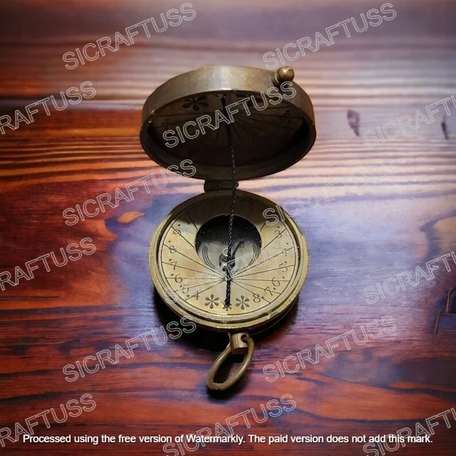 Porte Montre De Poche De Bureau En Laiton Poli Style Empire - Neuf Sans étiquette