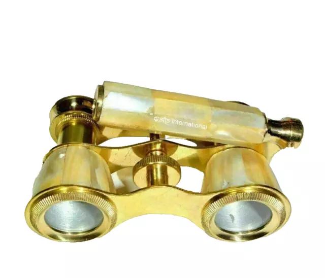 Brass Monocular Nautical Antique  Binocular Maritime Telescope Marine