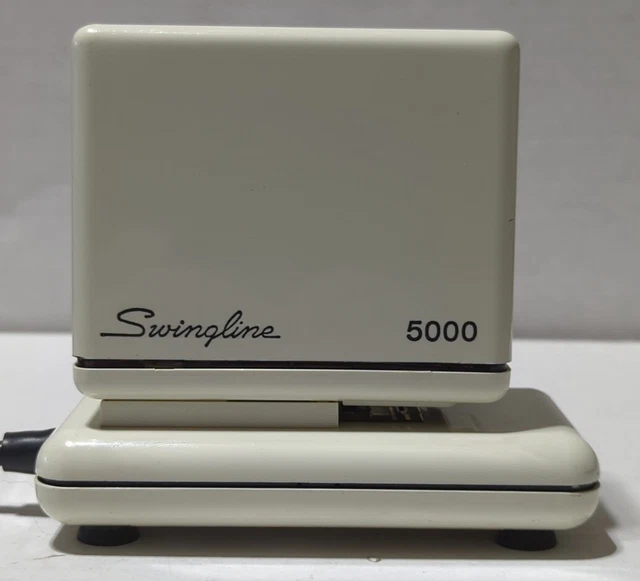 ELECTRIC STAPLER SWINGLINE 5000 Desktop Tabletop Workstation Staples