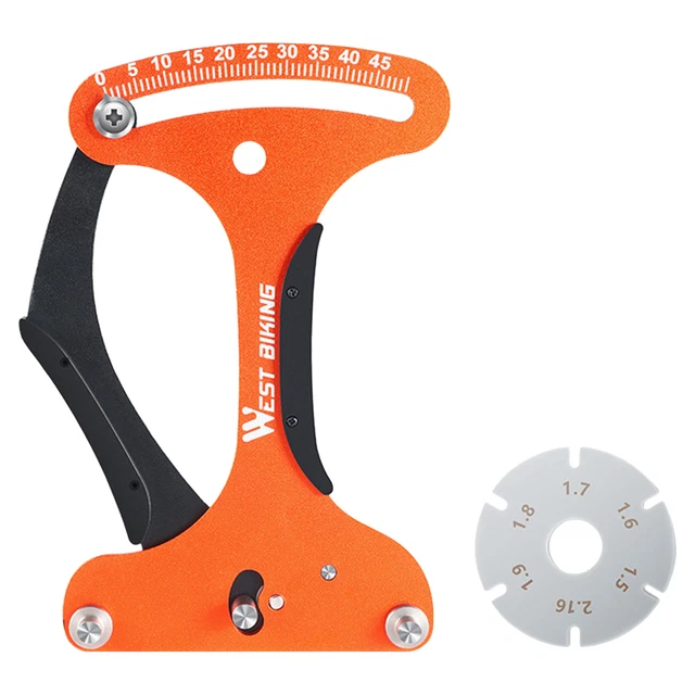 Bicycle Wheel Checker Bike Spoke Tension Meter Spokes Tensiometer Repair Tool