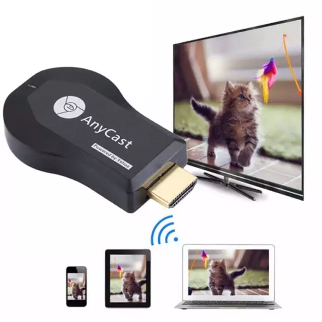 M4 Plus Sans Affichage Dongle Récepteur Ondes Miracast Dlna 1080P HDMI