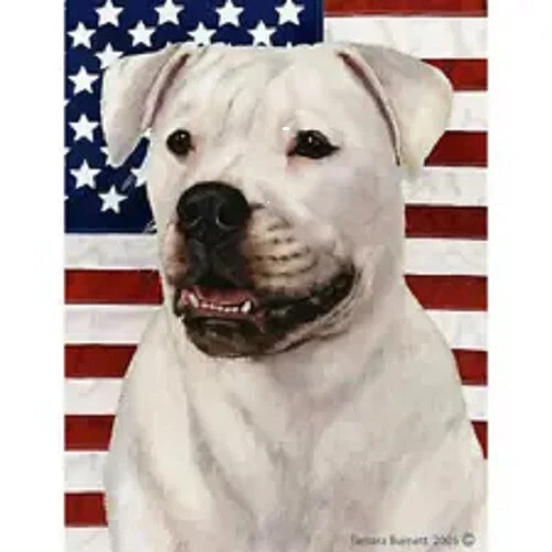 Patriotic (D2) House Flag - American Bulldog 32300