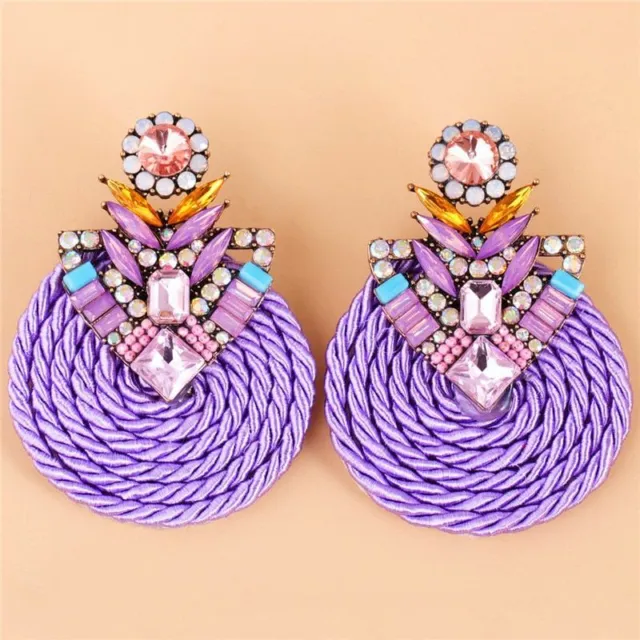 Rhinestone Drop Earring Fashion Statement Fashion Studs Earrings Women's Jewelry