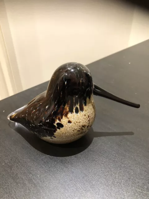 Langham Glass Woodcock/Snipe Hand Made