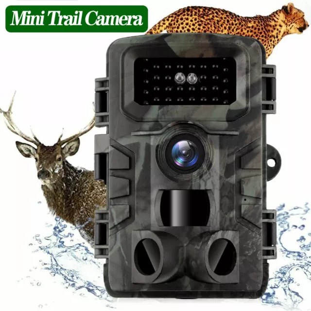 Wildlife Trail Camera 32MP 58MP 1080P Game Hunting IR Night Vision Outdoor Cam
