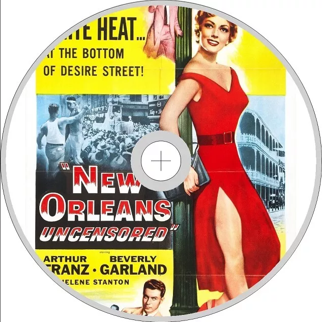 NEW ORLEANS UNCENSORED (1955) Film Noir Starring Arthur Franz, Beverly ...