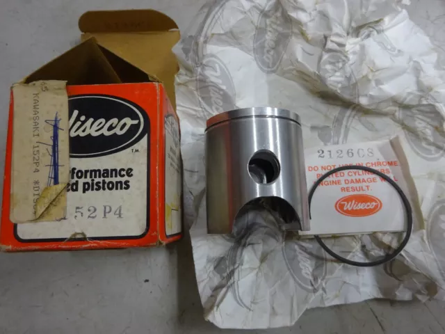 KAWASAKI NOS WISECO PISTON &RING  .040"  /  1.00mm   S2 & S2A  350