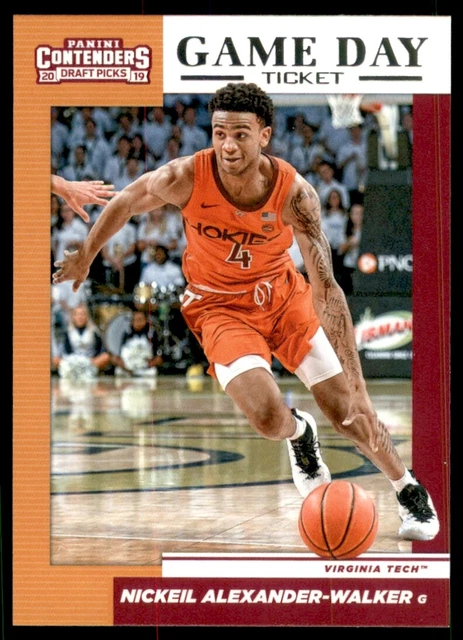 2019-20 Pan Contenders Draft Picks Game Day Tickets #20 Nickeil Alexander-Walker