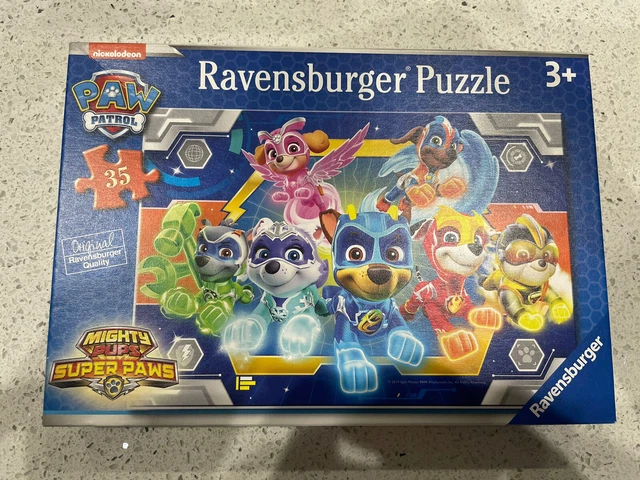 RAVENSBURGER PAW PATROL Mighty Pups 35 piece jigsaw puzzle £0.99 ...