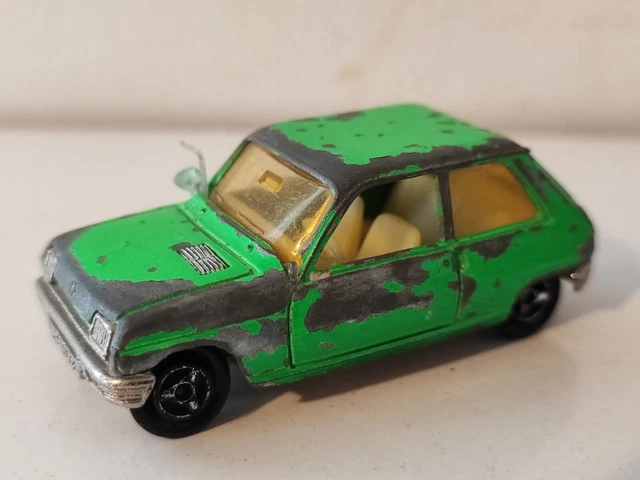 Miniature Majorette Ancienne Renault 5 R5 N°257, Première Variante