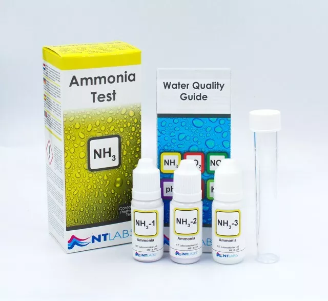 NT Labs Pond Ammonia Test Lab For Garden Koi Goldfish NH4 Test Kit