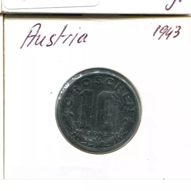 10 GROSCHEN 1948 AUSTRIA Coin #AT531.G