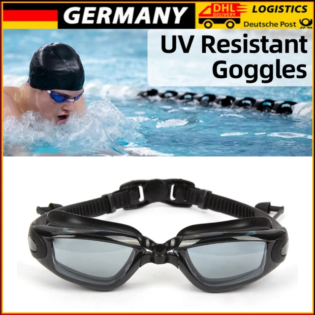 Dizokizo Schwimmbrille Für Erwachsene – UV-Schutz, Anti-Beschlag, Weiche Silikon-Dichtung, Verstellbar