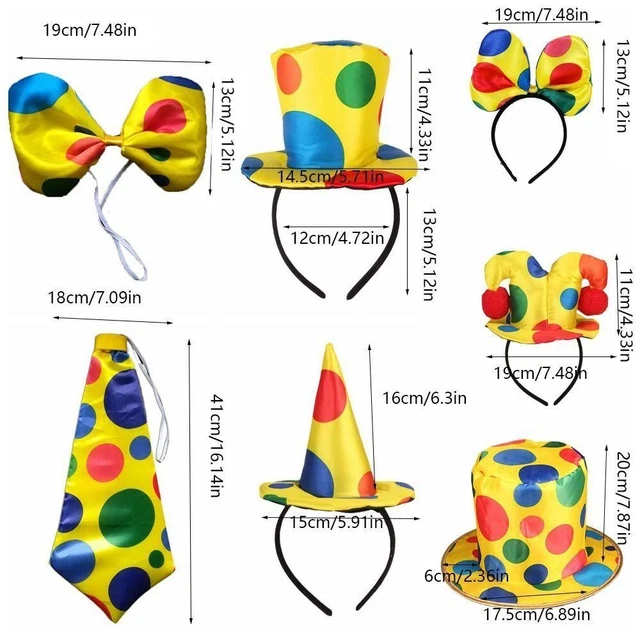 BOW TIE COSTUME Props Dot Hat Parties Dress Up New Cosplay Prop £4.74