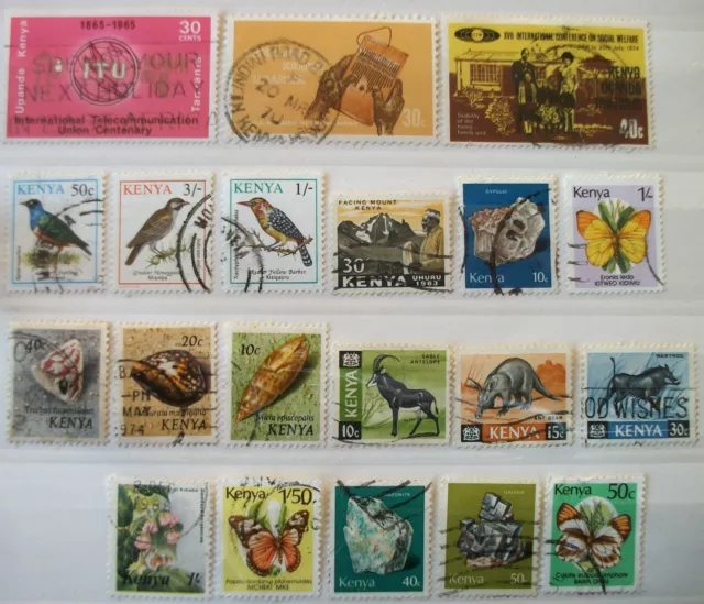 Briefmarken Afrika/Kenya gest.