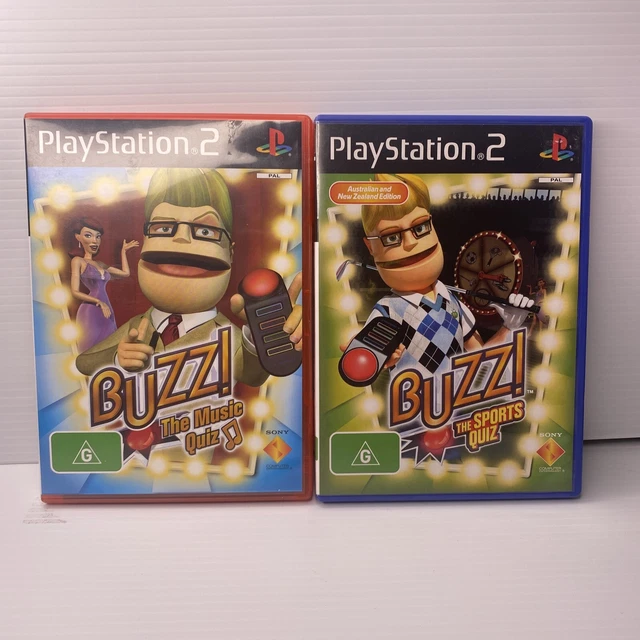 ps3 BUZZ! QUIZ GAMES + Official BUZZERS Controllers - Make Your Selection