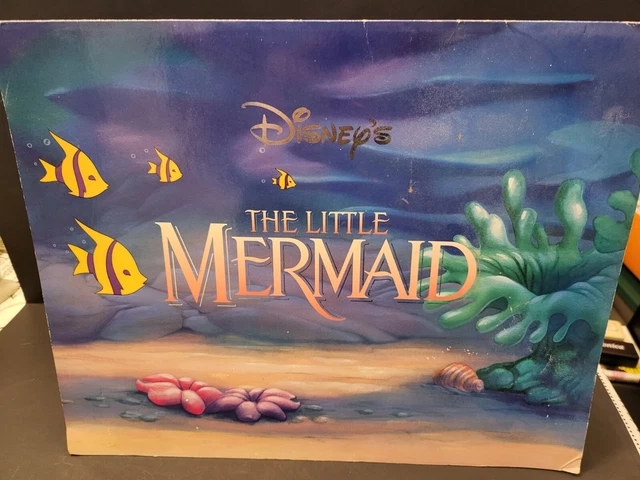 Disney’s The Little Mermaid Exclusive Lithograph Portfolio Set of 4 11x14