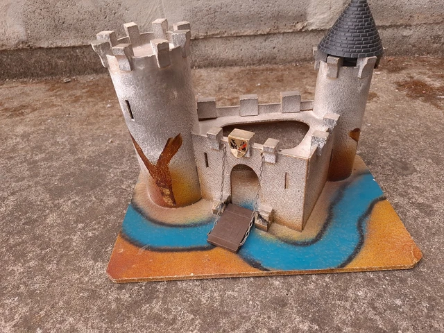 JOUET ANCIEN CHÂTEAU Fort Pour Figurine Style Starlux EUR 20,00 - FR