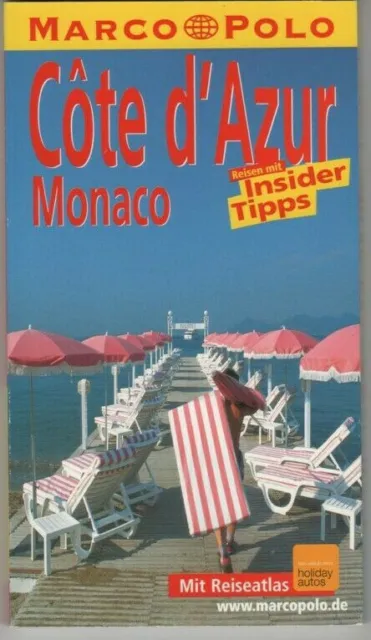 NEU Marco Polo Reiseführer Côte d'Azur/Monaco von Peter Bausch Buch