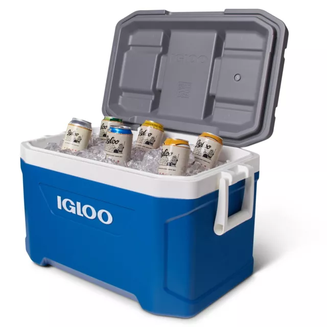 Igloo Latitude 52 Cooler Cool Box Food Drink Camping Fishing Bbq Ice Box