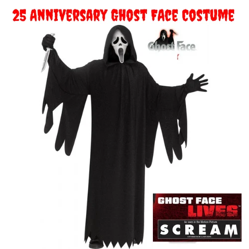 GHOSTFACE 25TH ANNIVERSARY Movie Edition Scream Adult Original