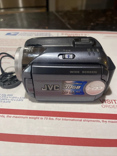 JVC Everio GZ-MG37U Hard Disc Camcorder Unit Only Untested
