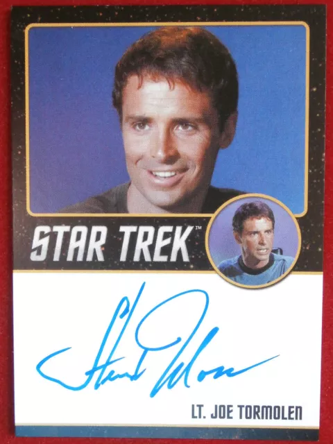 STAR TREK TOS 50th STEWART MOSS - Hand-Signed Autograph Card LIMITED EDITION