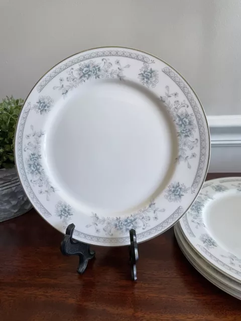 American Limoges Bridal Bouquet 7.5" Salad Plates Salem Heritage Set of 4