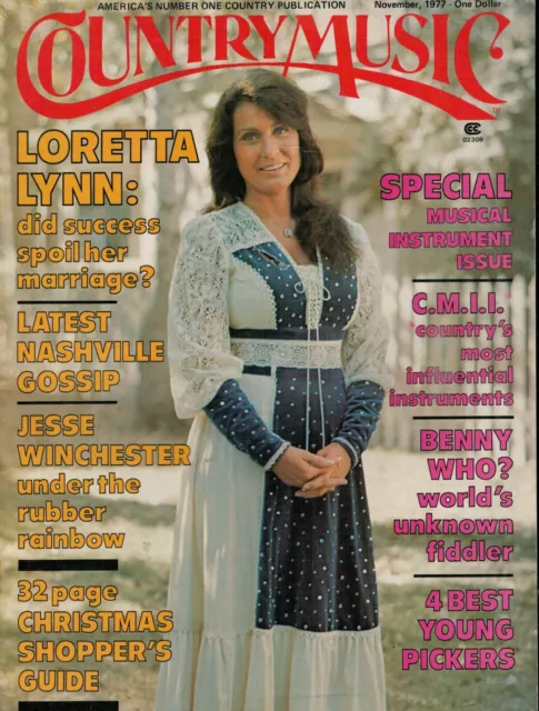 LORETTA LYNN - COUNTRY MUSIC Magazine - NOVEMBER 1977