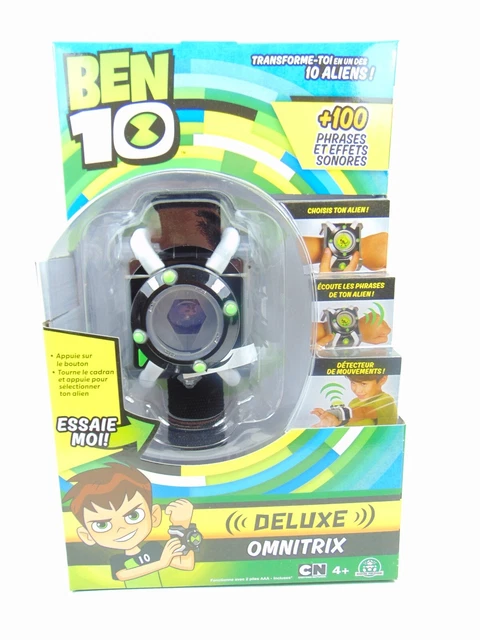 omnitrix deluxe ben 10 vf français bandai vintage 2017 neuf
