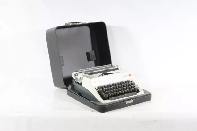 Antiguo Máquina de Escribir Vintage de Viaje Maleta OLYMPIA Monica