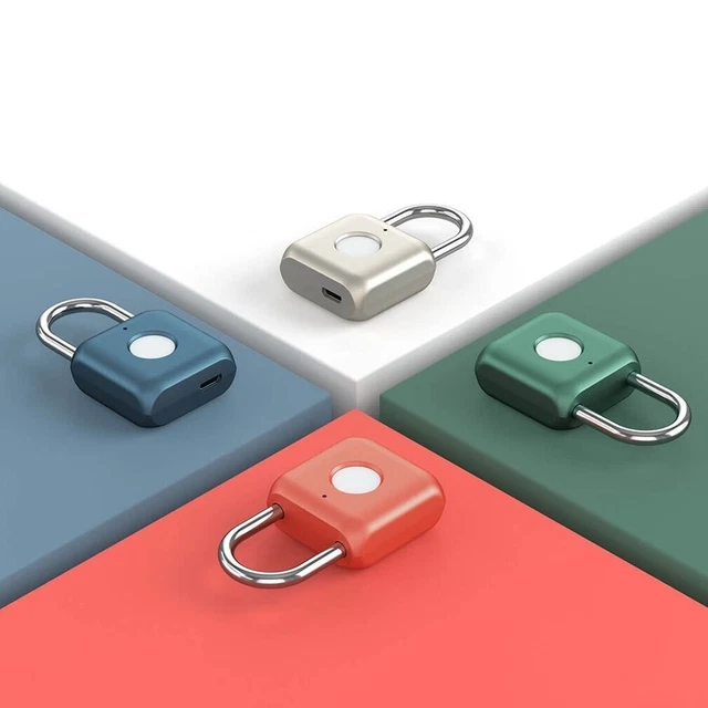 Meilleur Cadenas D'Empreinte Digitale Biométrique Electronique Sans Clé Etanche 8