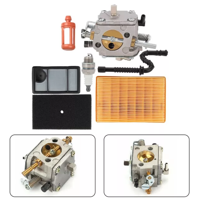 Pour tronçonneuse kit carburateur système de distribution de carburant économ