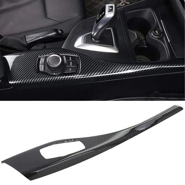 Copertura console centrale multimediale vero carbonio adatta per BMW F20 F21 F22 F23