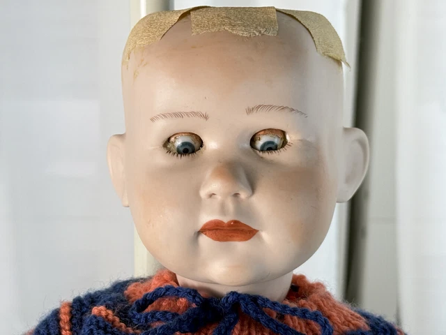 POUPEE ANCIENNE LIANE - PETITE FRANÇAISE JULES VERLINGUE - HAUTEUR 35 CM