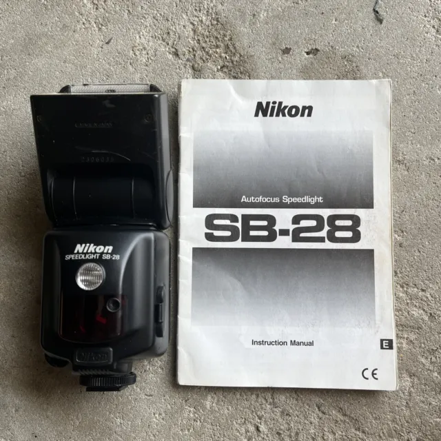 Nikon SB-28 Speedlight Shoe Mount SLR Camera External Flash For Nikon SB28