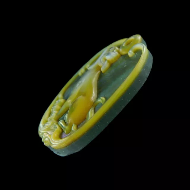 CARVED MOP STONE Dog Bead GM041042 $4.99 - PicClick