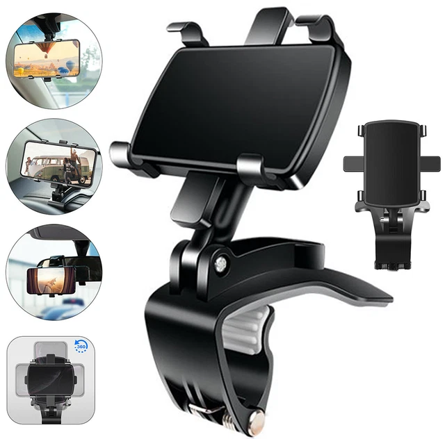 Universal 360° Car Phone Mount Holder For Cell Phone Samsung Galaxy iPhone 2