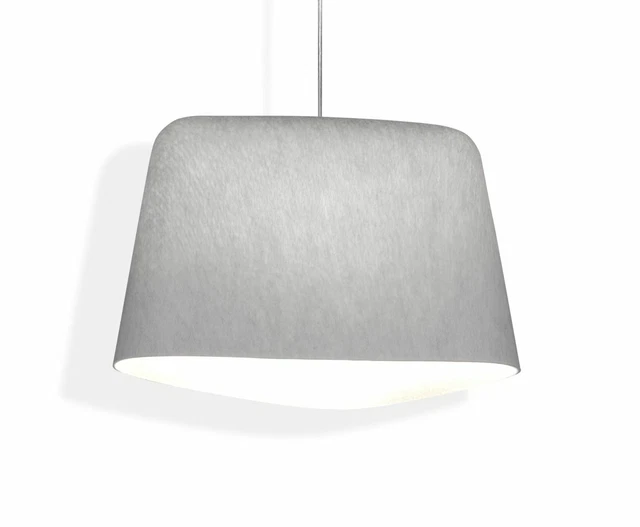 Tom Dixon White Felt Dimmable Ceiling Pendant Light