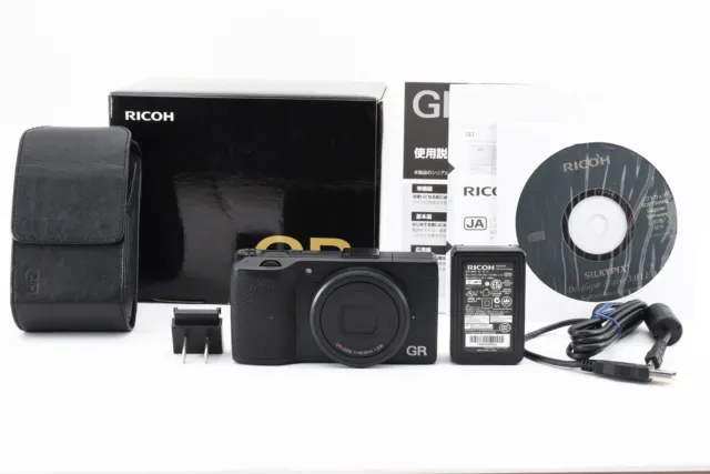 [Top MINT]SH:000005 Ricoh GR I 16.2MP Black Digital Camera 18.3mm 2.8 From JAPAN