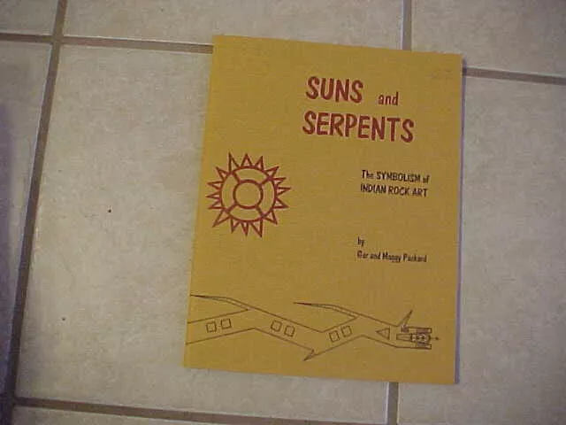 Book- Suns and Serpents-The Symbolism of Indian Rock Art by Packard
