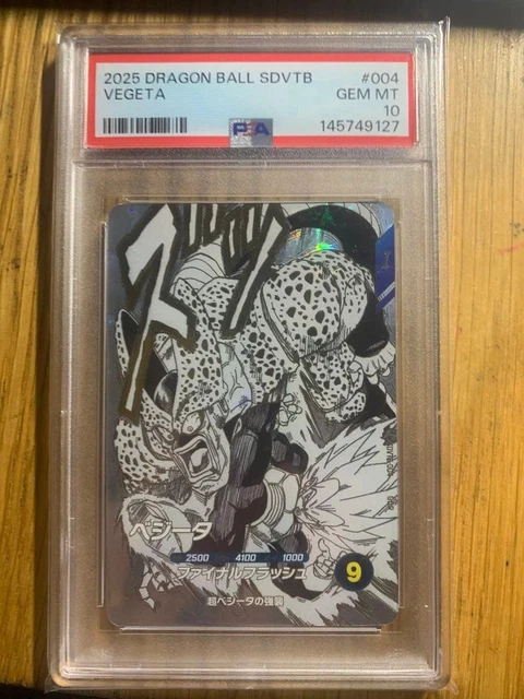 PSA10 VEGETA SDVTB-004 GDR SUPER DIVERS £99.99 - PicClick UK